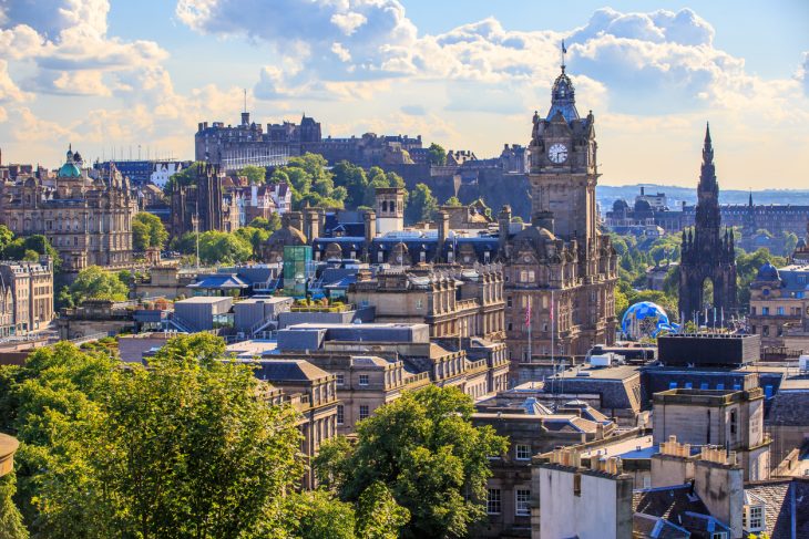 view of Edinburgh