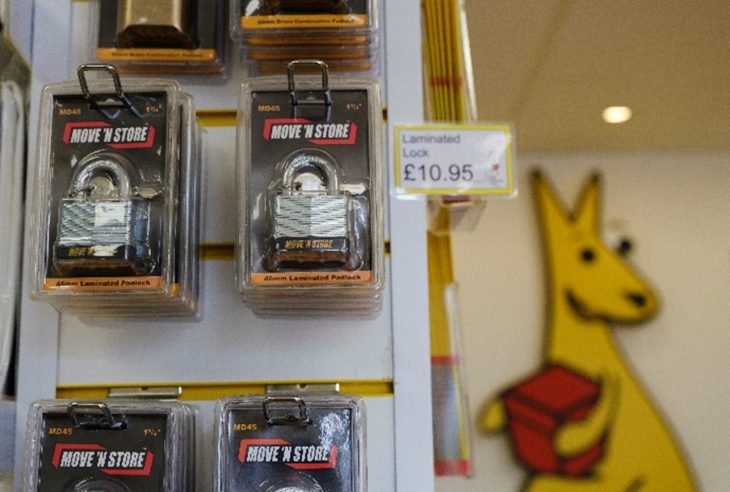 Kangaroo padlocks from the Box Shop